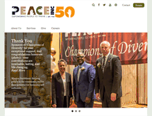 Tablet Screenshot of peace-caa.org